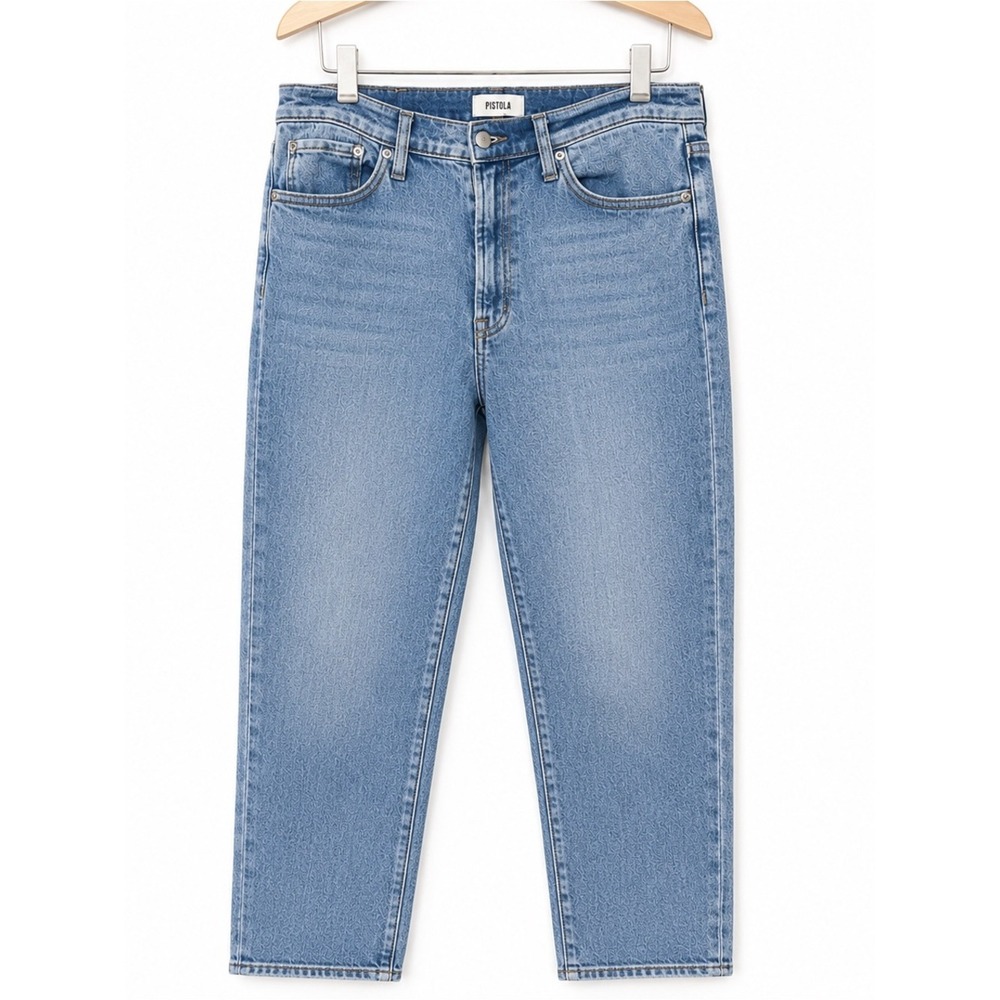 Pistola Womens High‎ Rise Slim Straight Ankle Jeans Medium Wash 30 P00016207SR
